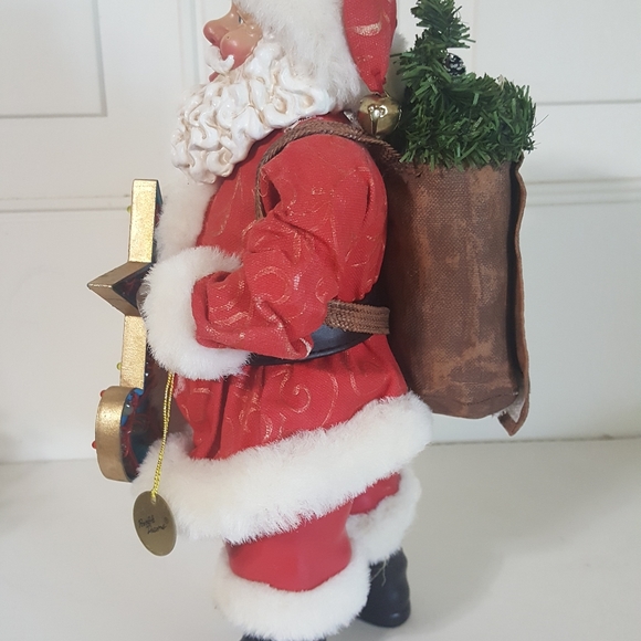 Clothtique  1999 Greeting the Millineum Santa - Picture 11 of 15